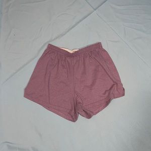 Set of black and purple cotton shorts. Sz XL